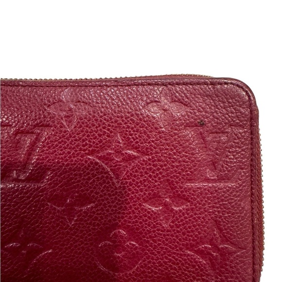 Louis Vuitton empreinte  zippy organizer secret Bordeaux SPO172 - Picture 5 of 12